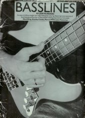 book Basslines: An easy to follow insight into 'slap' bass guitar playing, featuring transcriptions of bass lines: Mark King, Stanley Clarke, Marcus Miller, Jaco Pastorius  