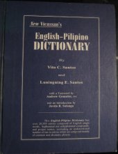 book Vicassan's English-Pilipino Dictionary  