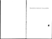 book Transylvanian Villagers: Three Centuries of Political, Economic, and Ethnic Change  