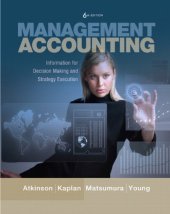 book Management Accounting: Information for Decision-Making and Strategy Execution