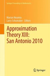 book Approximation Theory XIII: San Antonio 2010