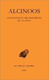 book Alcinoos: Enseignement des doctrines de Platon