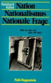 book Nation, Nationalismus, nationale Frage: Was ist das und was soll das? (Kleine Bibliothek)  