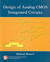 book Design of Analog CMOS Integrated Circuits  