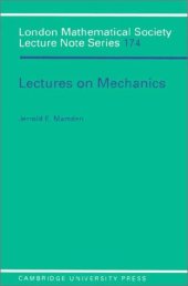 book Lectures on Mechanics  