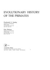 book Evolutionary History of the Primates  