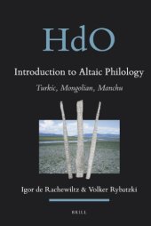 book Introduction to Altaic Philology  