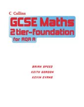 book GCSE Maths for AQA Linear (A) - Foundation Student Book  