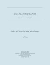 book Orality and Textuality in the Indian Context (Sino-Platonic Papers)  issue 49