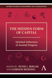 book The Hidden Form of Capital: Spiritual Influences in Societal Progress  