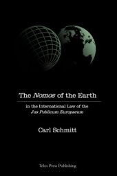 book The Nomos of the Earth  