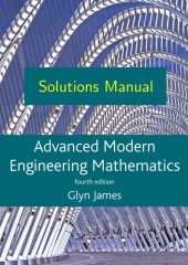 book Solutions Manual to Advanced Modern Engineering Mathematics, 4th Edition  