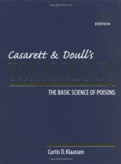 book Casarett and Doull's toxicology: the basic science of poisons Sixth Edition  