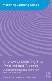 book Improving learning in a professional context: a research perspective on the new teacher in school  