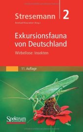 book Exkursionsfauna von Deutschland, Band 2 Wirbellose Insekten, 11. Auflage  