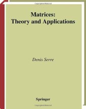 book Matrices: Theory and Applications