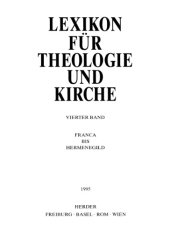 book Lexikon für Theologie und Kirche (LThK3) - Band 4  