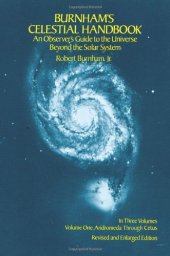 book Burnham's Celestial Handbook: An Observer's Guide to the Universe Beyond the Solar System, Vol. 1  