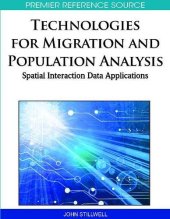 book Technologies for Migration and Commuting Analysis: Spatial Interaction Data Applications (Premier Reference Source)  