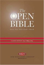 book The Open Bible, New King James Version  