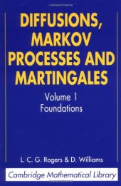 book Diffusions, Markov Processes, and Martingales: Volume 1, Foundations