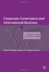 book Corporate Governance and International Business  