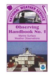 book Marine Surface Weather Observations (National Weather Service observing handbook No. 1)  