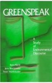 book Greenspeak: a study of environmental discourse  