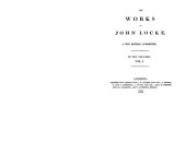 book The works of John Locke 1  