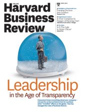 book Harvard Business Review - April 2010  