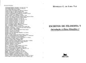 book ESCRITOS DE FILOSOFIA V: INTRODUÇAO A ETICA FILOSOFICA 2  