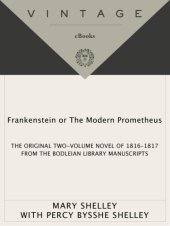 book The Original Frankenstein  