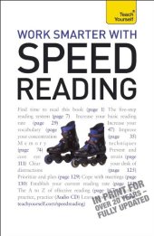 book Work Smarter with Speed Reading: A Teach Yourself Guide, 3rd Edition  