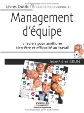 book Management d'équipe : 7 leviers pour améliorer bien-être et efficacité au travail  