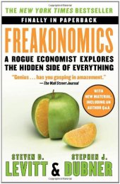 book Freakonomics: A Rogue Economist Explores the Hidden Side of Everything (P.S.)  