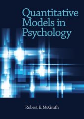 book Quantitative Models in Psychology  