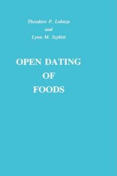 book Open Dating of Foods  