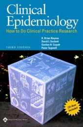 book Clinical Epidemiology: How to Do Clinical Practice Research  