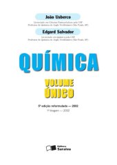 book Química — volume único  