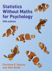book Statistics without maths for psychology  