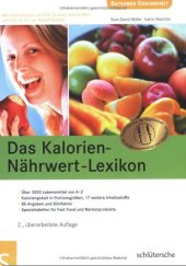 book Das Kalorien-Nährwert-Lexikon, 2. Auflage  