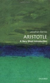 book Aristotle: A Very Short Introduction (Very Short Introductions - 32)  