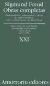 book Obras Completas: 1927-31: El Porvenir de una Ilusion, el Malestar en la Cultura y Otras Obras  