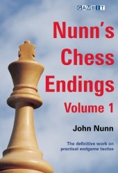 book Nunn's Chess Endings Volume 1  