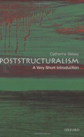 book Poststructuralism: a very short introduction  