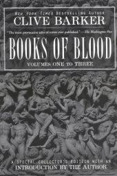 book Clive Barker's Books of Blood 1-3  