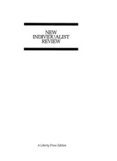 book New Individualist Review  