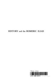 book History and the Homeric Iliad  