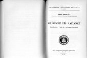 book Saint Grégoire de Nazianze. Introduction à sa doctrine spirituelle (Gregory of Nazianzus) (Orientalia Christiana Analecta 189)  