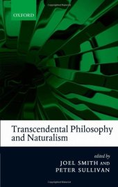 book Transcendental Philosophy and Naturalism  